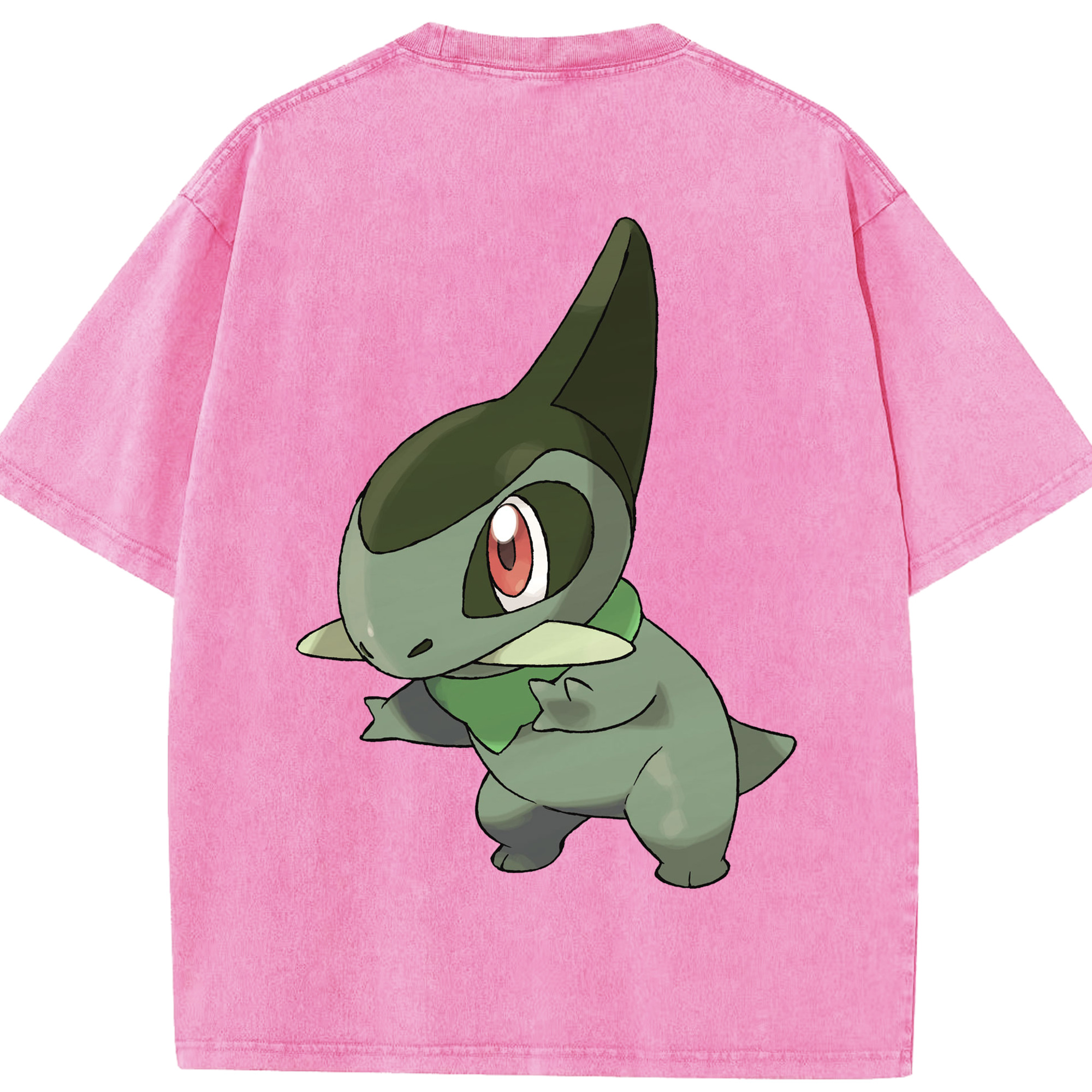 （画像用） ポケットモンスター Pokémon 綿100% ヴィンテージ風 半袖Tシャツ（背面プリント）